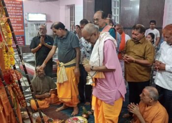 महामाया मंदिर में तुलसी विवाह एवं देव उत्थान पूजन संपन्न हुआ-