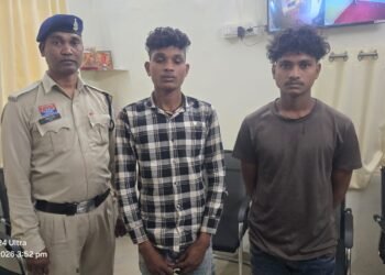 निर्माणाधीन मकान से बिल्डिंग मटेरियल चोरी, उतई पुलिस ने 2 आरोपी किए गिरफ्तार