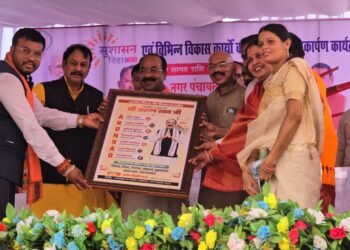 उप मुख्यमंत्री अरुण साव ने पाटन को दी 9 करोड़ 95 लाख के विकास कार्यों की सौगात