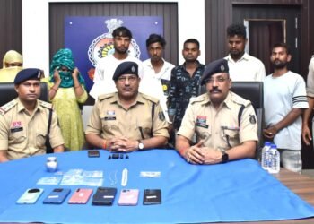 सूने मकानों में चोरी करने वाला अंतरजिला गिरोह पकड़ा