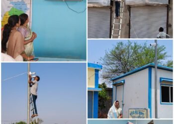 ग्राम औंसर-डिघारी में लगे 15 सीसीटीवी कैमरे, सुरक्षा व्यवस्था हुई और मजबूत