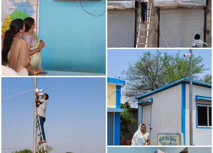 ग्राम औंसर-डिघारी में लगे 15 सीसीटीवी कैमरे, सुरक्षा व्यवस्था हुई और मजबूत