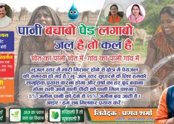 विश्व पर्यावरण दिवस पर प्रणव शर्मा की अपील“पानी बचाओ, पेड़ लगाओ””जल है तो कल है