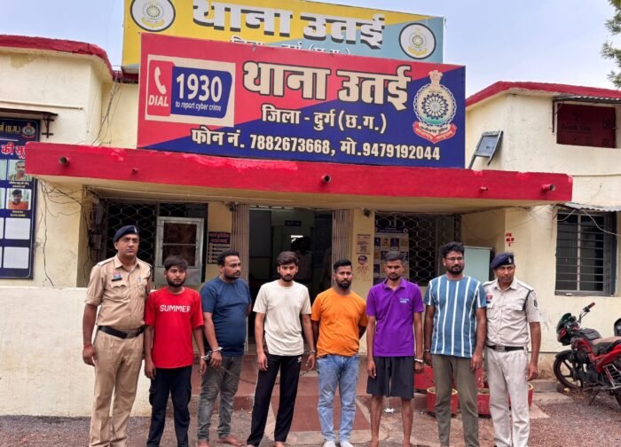 उतई थाना क्षेत्र में लाखों रुपये के संदिग्ध लेन-देन का खुलासा, आरोपियों को भेजा गया जेल