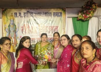 नारी शक्ति को आगे बढ़ाना हम सभी की जिम्मेदारी—जनपद अध्यक्ष कीर्ति नायक