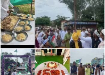 पाटन में अकीदत के साथ मनाया गया जश्न-ए-ईद-मिलाद-उन-नबीपैगंबर हजरत मोहम्मद सल्लल्लाहु अलैहि वसल्लम की शान में निकला जुलूस-ए-मोहम्मदी, जगह-जगह हुआ स्वागत