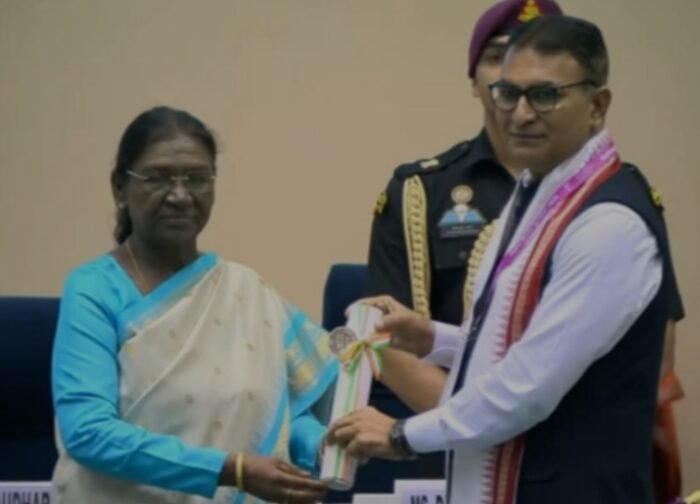 प्रोफेसर राजीव चौधरी   राष्ट्रपति पुरूस्कार से सम्मानित