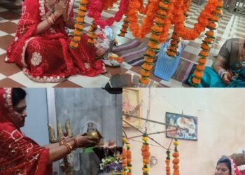 भोलेनाथ और गणपति की आराधना कर कीर्ति नायक ने मांगा क्षेत्र की खुशहाली का आशीर्वाद