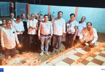 सेवा संकल्प अभियान के तहत बोरिद में 1101 आशीर्वाद के दीप जलाकर मनाया गया प्रधानमंत्री नरेंद्र मोदी का जन्मदिन