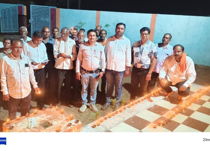 सेवा संकल्प अभियान के तहत बोरिद में 1101 आशीर्वाद के दीप जलाकर मनाया गया प्रधानमंत्री नरेंद्र मोदी का जन्मदिन