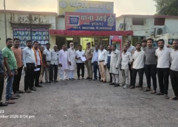 सेलूद मंडल कांग्रेस कमेटी ने पूर्व सीएम भूपेश बघेल के नाम फेसबुक पर अभद्र टिप्पणी करने वाले की गिरफ्तारी के लिए उतई थाना मे सौंपा ज्ञापन