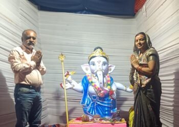 देवादा के सभी 10 गणेश पंडालों में पहुंचीं सरपंच लक्ष्मी नीलू वर्मा, पूजा-अर्चना कर मांगी ग्रामवासियों की सुख-समृद्धि