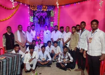 गणेशोत्सव युवाओं को संगठित करने का सशक्त माध्यम…अशोक साहू…..केसरा में सुरता की डोरी में बांधा समा