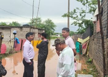 पाटन में बारिश का कहर, खारून नदी-नाले उफान पर