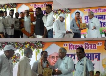 29 वर्षों की गुरु सम्मान परंपरा का पतोरा में हुआ  आयोजन
