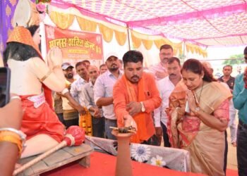 ग्राम सांकरा में मनाया गया पुरखा के सुरता मानस संगोष्ठी एवं पितर मानस महोत्सव