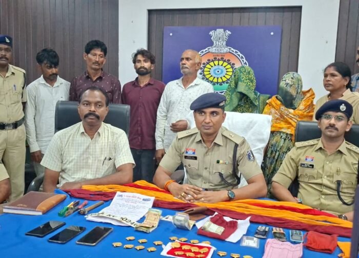 नकली सोने की पत्तियां देकर ज्वेलर्स से 19.32 लाख की ठगी, अंतरराज्यीय गिरोह के छह सदस्य गिरफ्तार