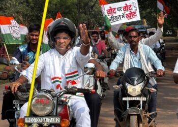धमधा और अहिवारा में मुख्य चुनाव आयुक्त ज्ञानेश कुमार को बर्खास्त करने और मोदी सरकार के संरक्षण में चल रही ‘वोट चोरी’ के खिलाफ फूटा आक्रोश