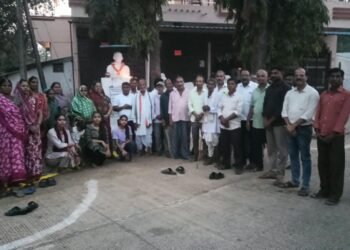 सेलूद के पटेल चौक में लोक कलाकार पंचराम बनपेला की 26वीं पुण्यतिथि मनाई गई