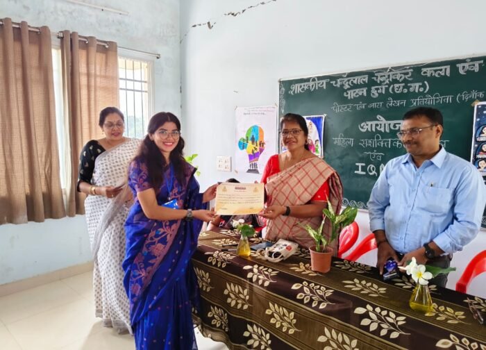 पाटन कालेज में छात्राओं की संख्या तीन चौथाई महिला सशक्तिकरण का सर्वश्रेष्ठ उदाहरण.. डॉ पुष्पा मिंज