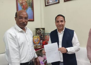 विनोद एक्का रायगढ़ वि वि में कुलसचिव पदस्थ