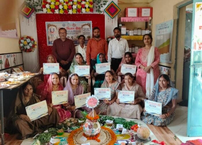 बोरेंदा में सेवा संकल्प के तहत आंगन मिलन उत्सव, मातृ-शिशु स्वास्थ्य व पोषण का दिया संदेश