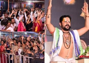 पचरा गीत पर झूम उठा पंडाल, कल होगा श्रीराम कथा का समापन